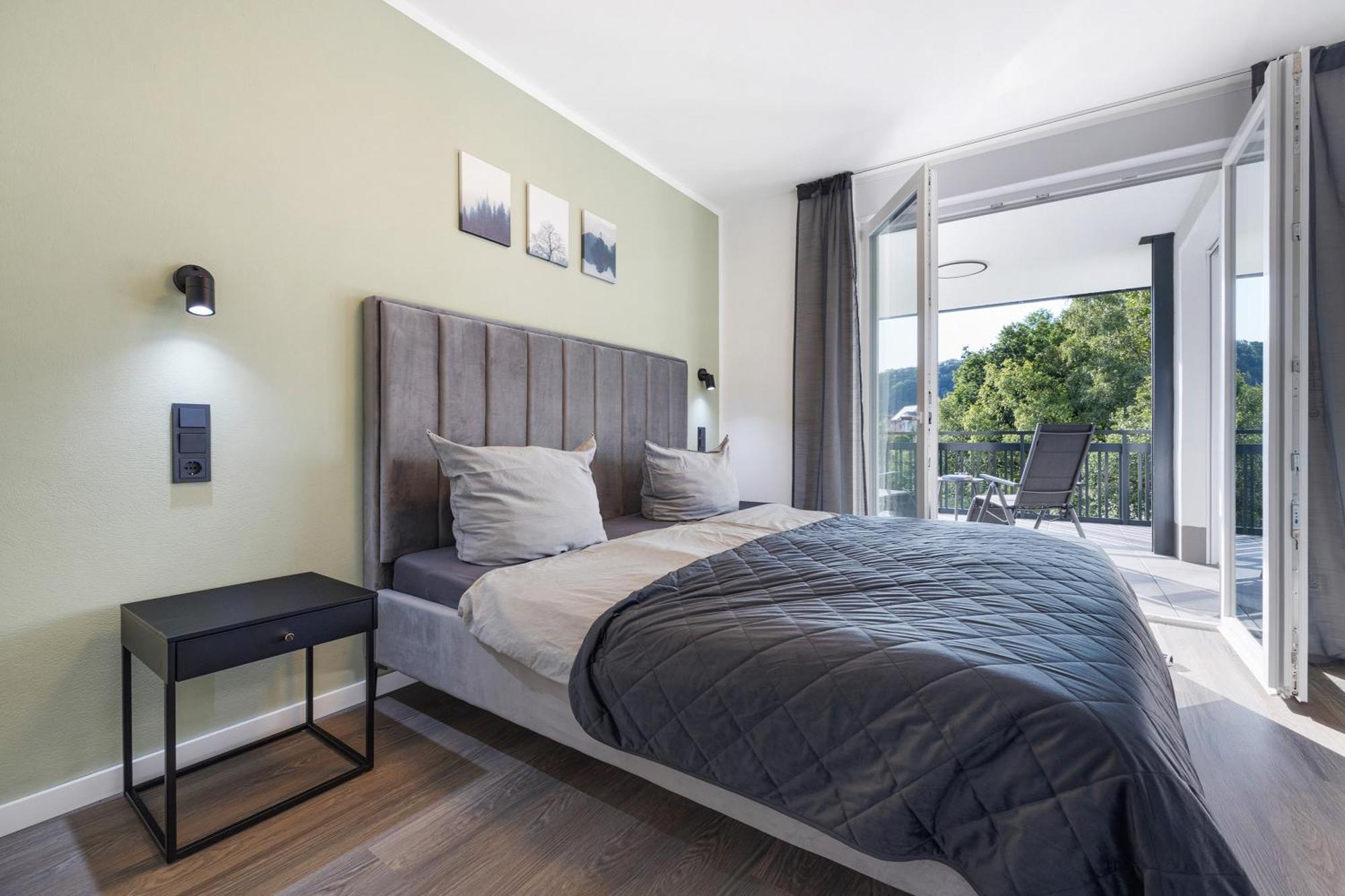 Apartment Egge 7g Viaduktblick, Balkon *