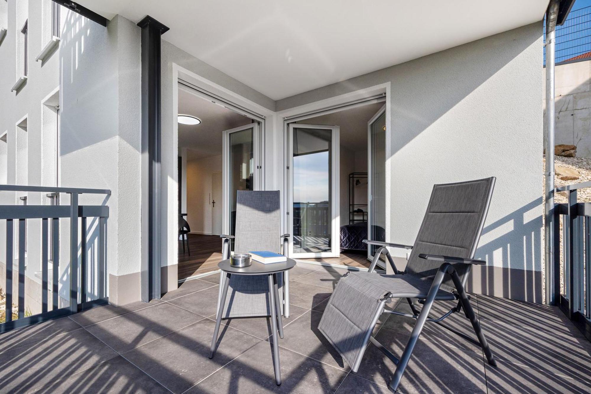 Apartment Egge 7g Viaduktblick, Balkon
